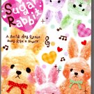 Q-Lia Japan Sugar Rabbit Memo Pad Kawaii