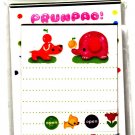 San-X Japan Prunpao Mini Letter Set with Stickers (A) 2003 Rare Kawaii