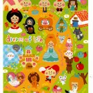 Crux Japan Dream of Life Sticker Sheet Kawaii