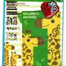 Crux Japan Giraffe's Melody Letter Set with Stickers Kawaii