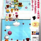 Wizard Japan Little Rabbit Letter Set with Stickers (A) Kawaii
