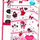 Mind Wave Japan Happiness Ticket Letter Set with Stickers Kawaii