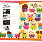 Mind Wave Japan Train Journey Letter Set with Stickers Kawaii