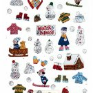 Alpha Point Japan Winter Paradise Sticker Sheet Kawaii