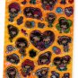 Pool Cool Japan Smiley Girls Hard Gel Sticker Sheet Kawaii