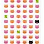 Mind Wave Japan Pig Faces Sticker Sheet Kawaii