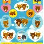 Kamio Japan Happy Memorial Sky Sticker Sheet from Memo Pad (B) Kawaii