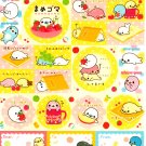 San-X Japan Mamegoma Sticker Sheet from Memo Pad (D) Kawaii