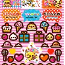 Crux Japan Egg Friends Sticker Sheet from Memo Pad Kawaii