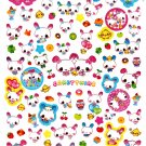 Q-Lia Japan Candy Twins Sticker Sheet from Letter Set Kawaii