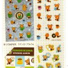 Sanrio Japan Tenorikuma Variety Sticker Sheet with Mini Sticker Album Kawaii