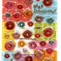 Crux Japan Bear Doughnut Epoxy Sticker Sheet Kawaii