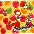 Sanrio Japan Coro Coro Kuririn Hamster Pix Press Jumbo Sealdass Booklet 2002 Kawaii