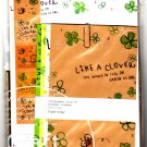 Q-Lia Japan Like A Clover Letter Set with Stickers Kawaii