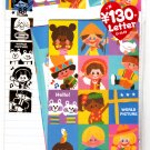 Kamio Japan World Picture Letter Set with Stickers Kawaii