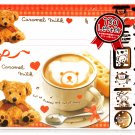 Crux Japan Caramel Milk Letter Set with Stickers Kawaii