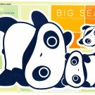 San-X Japan Tarepanda Jumbo Sealdass Booklet by Bandai (D) 2000 Kawaii