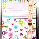 Q-Lia Japan Humming Time Letter Set with Stickers Kawaii