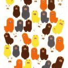 Bee Create Japan Alpaca Sticker Sheet Kawaii