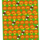 Bee Create Japan Lion Sticker Sheet Kawaii