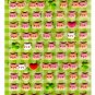 Pool Cool Japan Happy Friends Pigs Puffy Sticker Sheet Kawaii