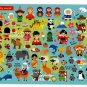 Mind Wave Japan It's My Lively World Sticker Sheet Kawaii