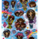 Pool Cool Japan Milky Girls Sticker Sheet Kawaii