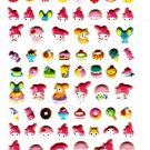 Sanrio Japan My Melody Cute Model Puffy Sticker Sheet 2010 Kawaii