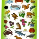 Hokkaido Japan Epoxy Sticker Sheet Kawaii
