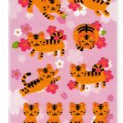 Gakken Japan Year of the Tiger Fuzzy Sticker Sheet Kawaii