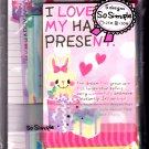 Crux Japan My Happy Present Letter Set Kawaii