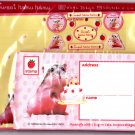 Q-Lia Japan Sweet Hamu Hamu Letter Set with Stickers Kawaii