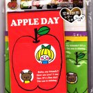 Kamio Japan Apple Day Letter Set with Stickers Kawaii