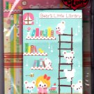 Q-Lia Japan Bear's Little Library Letter Set Kawaii