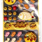Crux Japan Takoyaki Marshmallow Puffy Sticker Sheet Kawaii