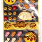 Crux Japan Takoyaki Marshmallow Puffy Sticker Sheet Kawaii