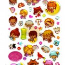 Pool Cool Japan Zodiac Girls Epoxy Sticker Sheet Kawaii