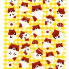 Mind Wave Japan Hamters Fuzzy Sticker Sheet Kawaii
