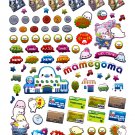San-X Japan Mamegoma Supermarket Sticker Sheet (B) 2010 Kawaii