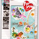 Kamio Japan Honey Forest Letter Set with Stickers Kawaii