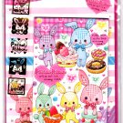 Pool Cool Japan Pastel Ribbon Letter Set with Stickers Kawaii