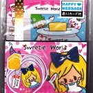 Kamio Japan Sweetie World Letter Set with Stickers (C) Kawaii