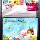 Kamio Japan Happy Sunny Life Letter Set with Stickers Kawaii