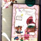 Kamio Japan Bonjour Friends Letter Set Kawaii