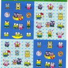 Sanrio Japan KeroKero Keroppi Sticker Sheet 2006 Kawaii