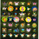Sanrio Japan Usahana Foil Sticker Sheet (B) 2006 Kawaii