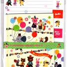 Synapse Japan Dreamland Letter Set with Stickers (A) Kawaii