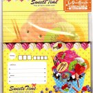 NPL Japan Sweets Time Letter Set with Stickers Kawaii