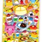 Pool Cool Japan Love Bento Puffy Sticker Sheet Kawaii