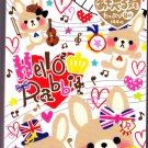 Mind Wave Japan Hello Hello Rabbit Memo Pad Kawaii
